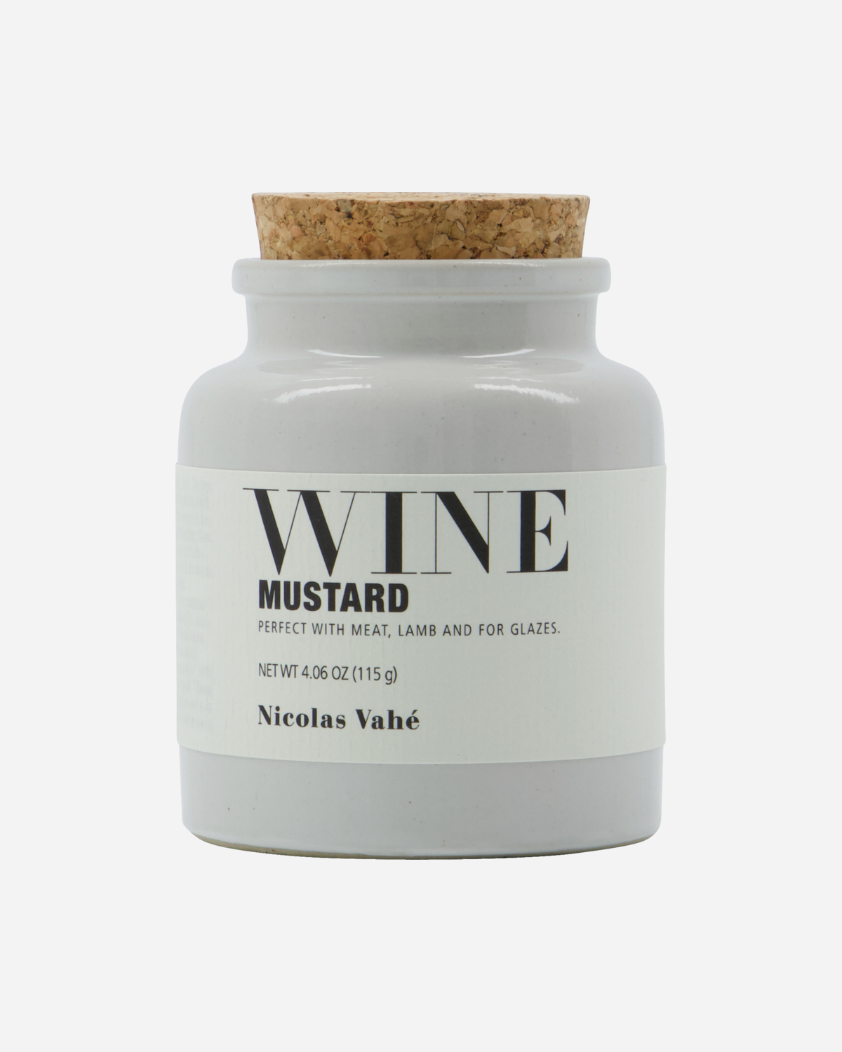 nv Mustard, Wine, 115 g