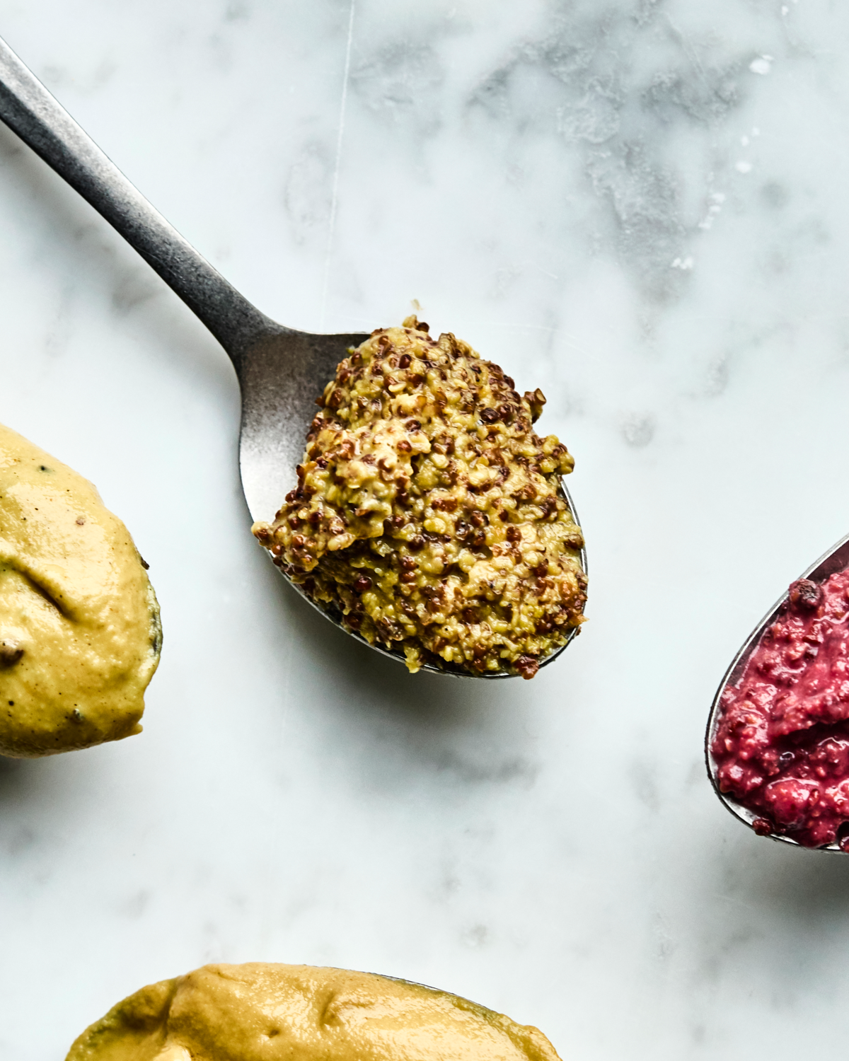 NV Mustard, Honey & whole grain, 115 g