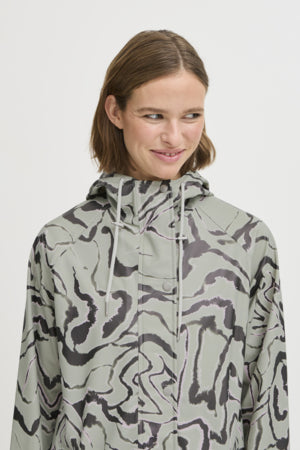 BYAVAN AOP COAT