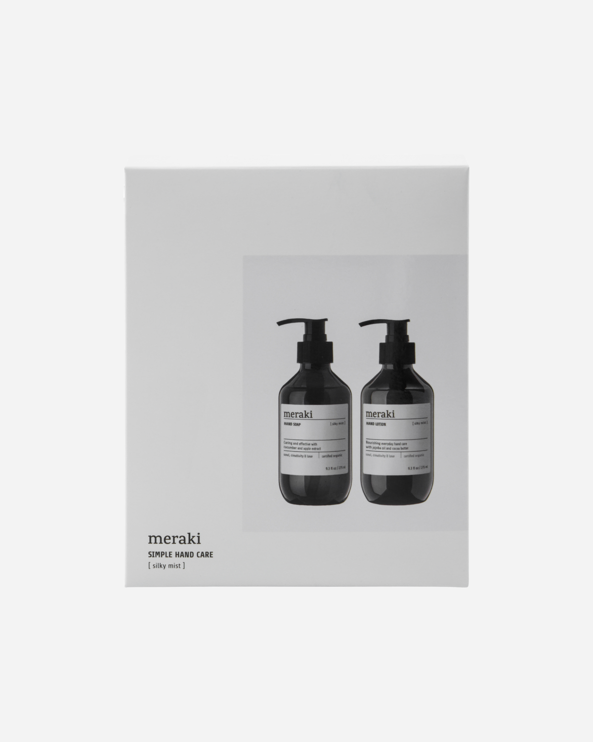 gaveæske, Silky Mist, Simple hand care