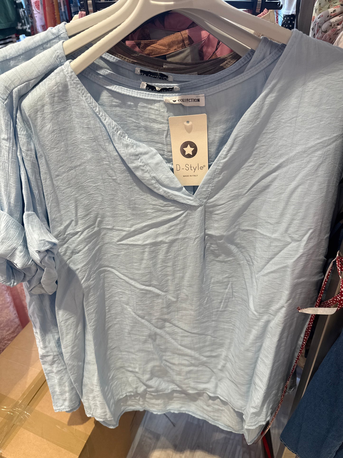 l320 T-shirt ensfarvet
