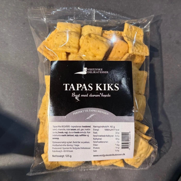 Vestjyske Tapas Kiks 125g
