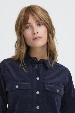 PZSALLY LS Placket Dress