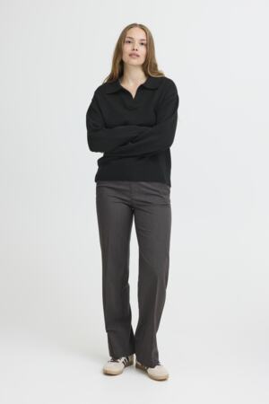 PZSTEFFI Open Polo Pullover
