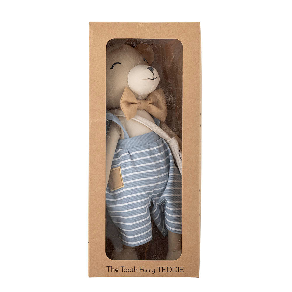 Teddie Tandfe, Blå, Polyester