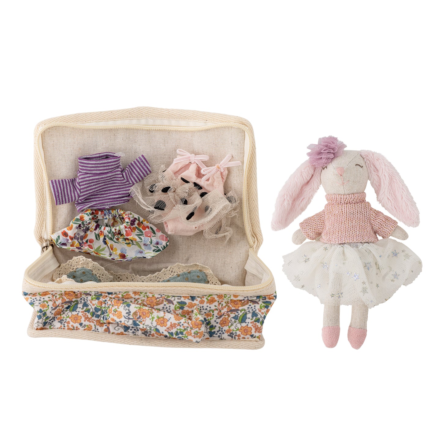 Milly Dukke, Brun, Polyester