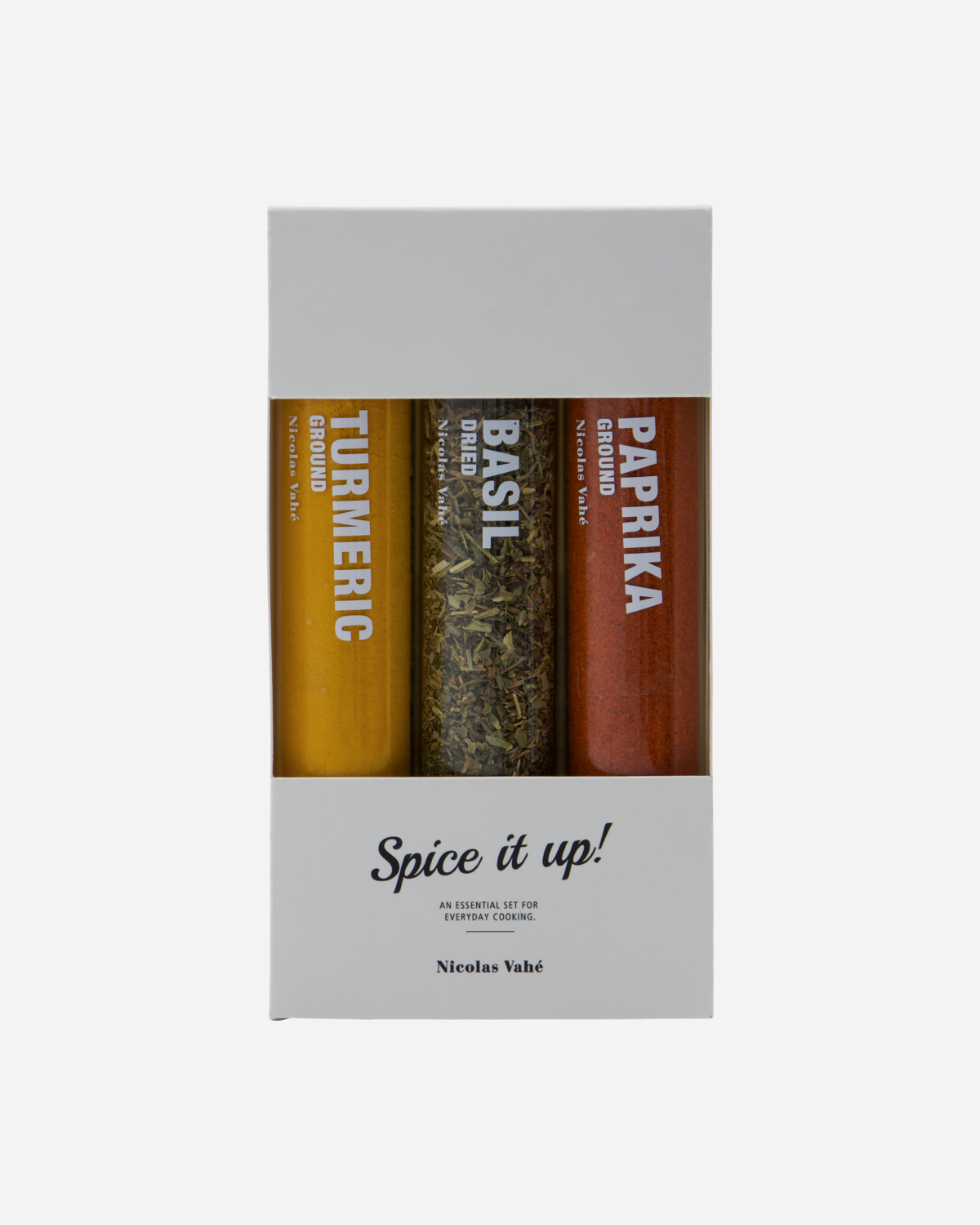spice is up-Basil, paprika turmeric