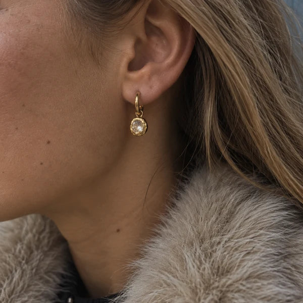 Braza Hoops - 18 karat guldbelagt