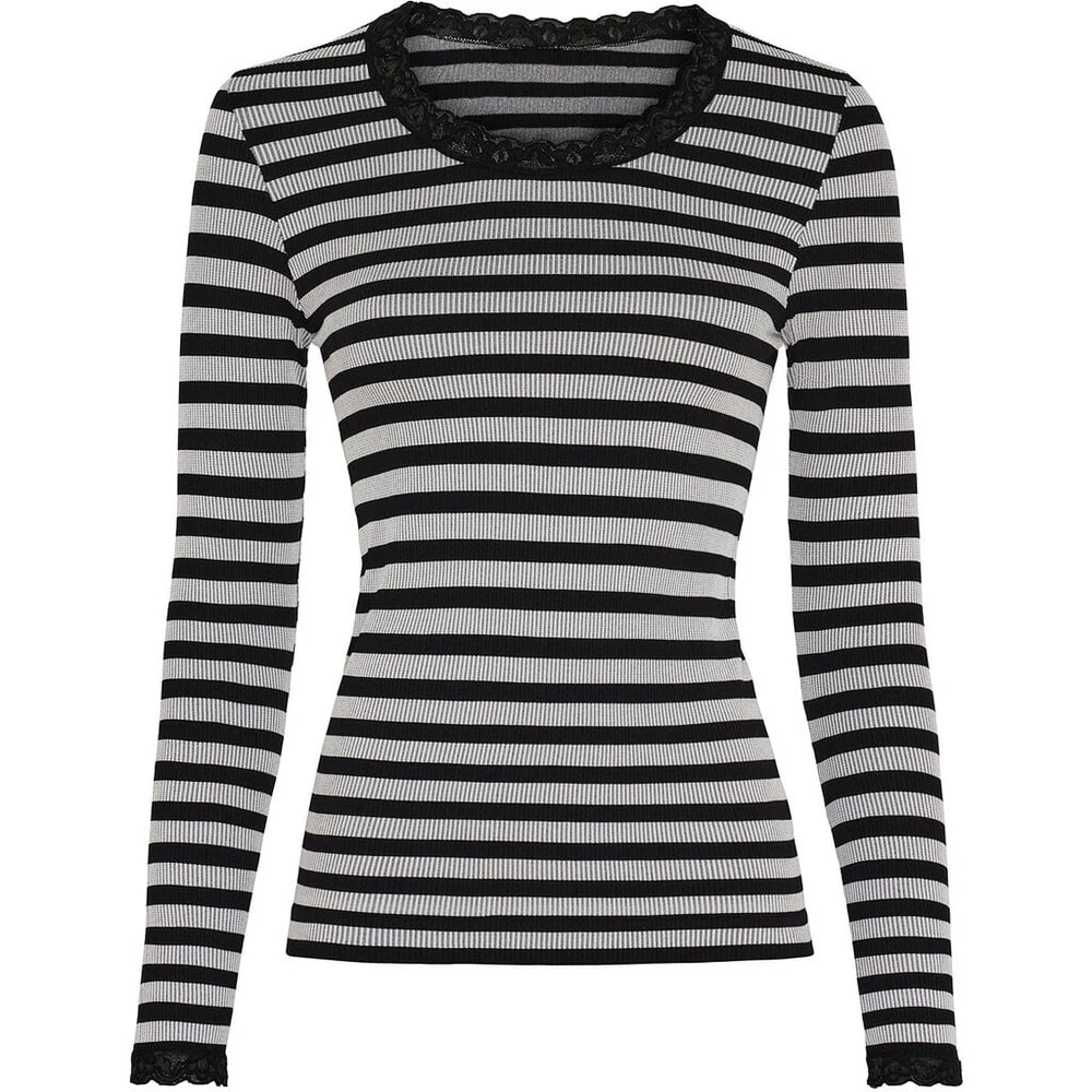 ISA FRIDA stripe T-shirt LS