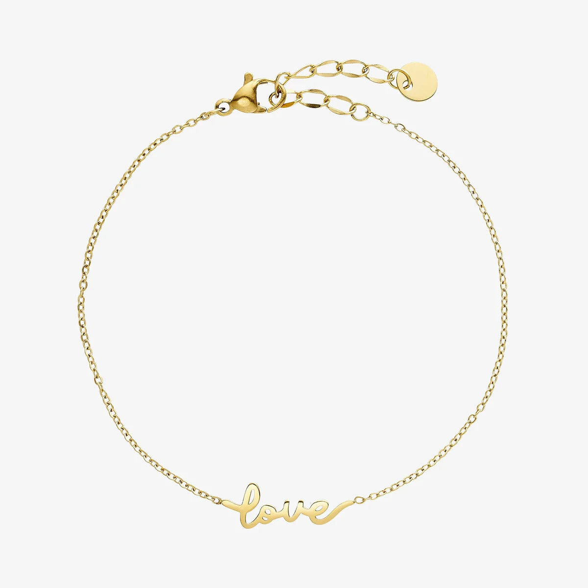 Luna Love Bracelet - 18 karat guldbelagt