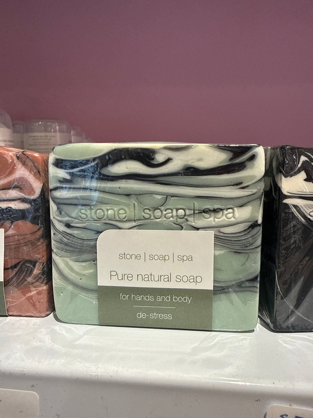 Art soap de-stress