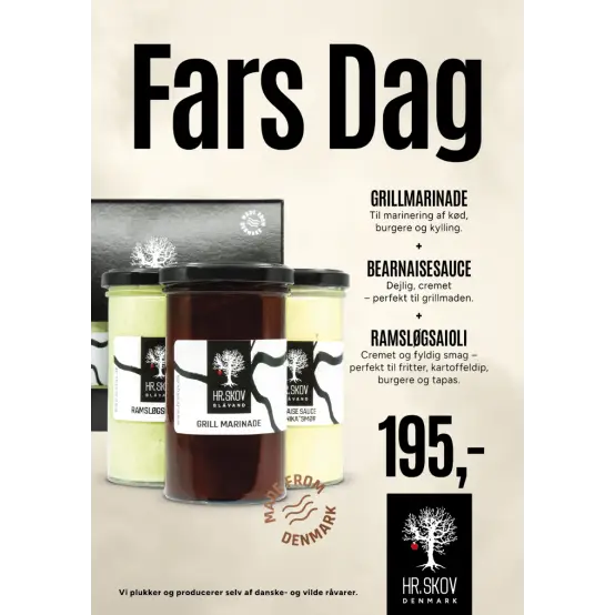 hr.skov Grill Kit/Fars Dag