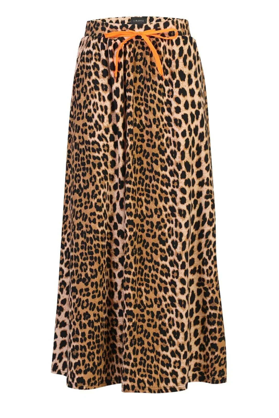 Alma-Loose-Skirt 9582 LUX LEO x NEON ORANGE