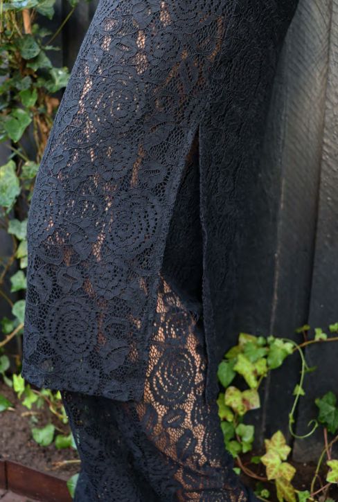 Lacy Ls Long Dress 22272