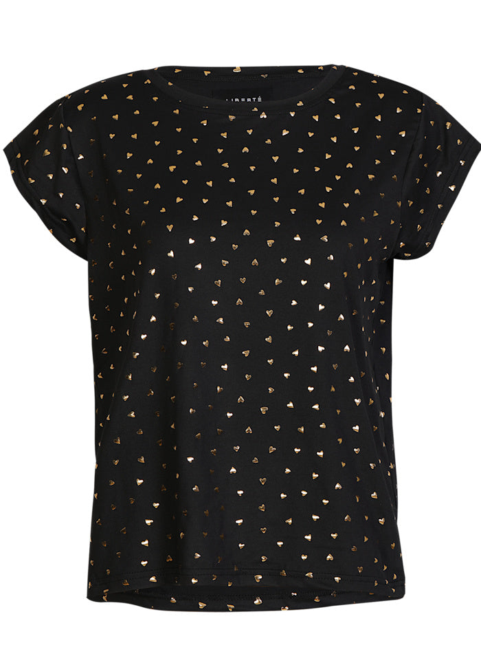 9581 alma u BLACK GOLD HEART