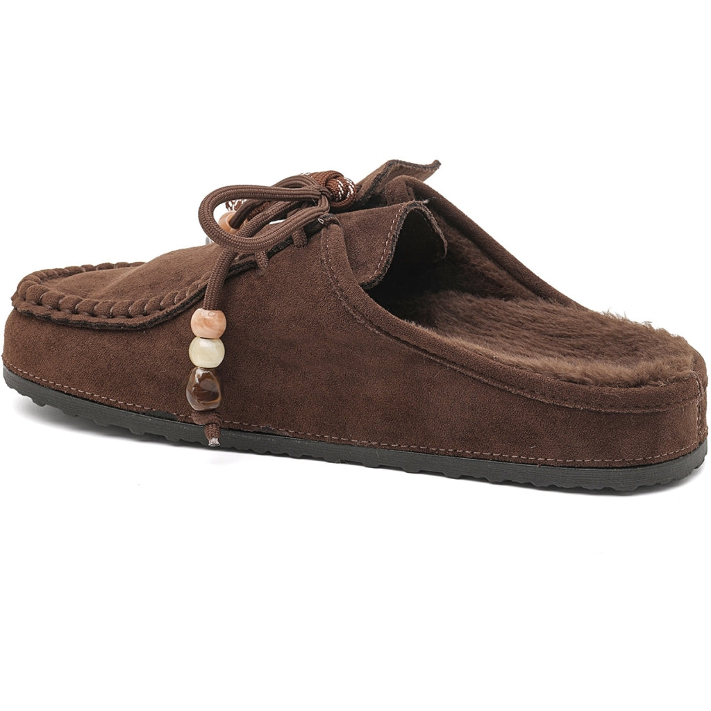 Qnuz Happy Slippers brun