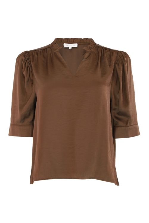 14971 Moe V Neck Satin