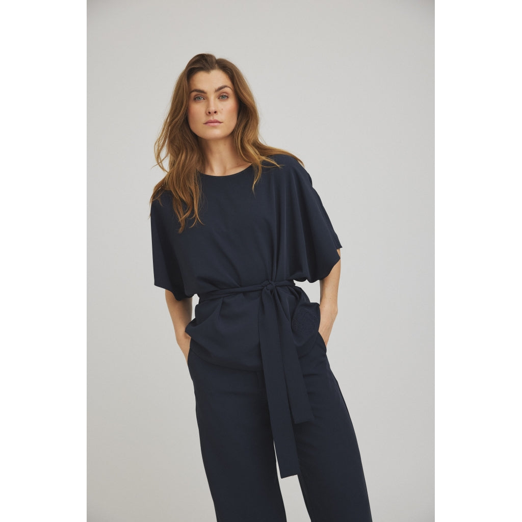 Irka Blouse - Dark Marine