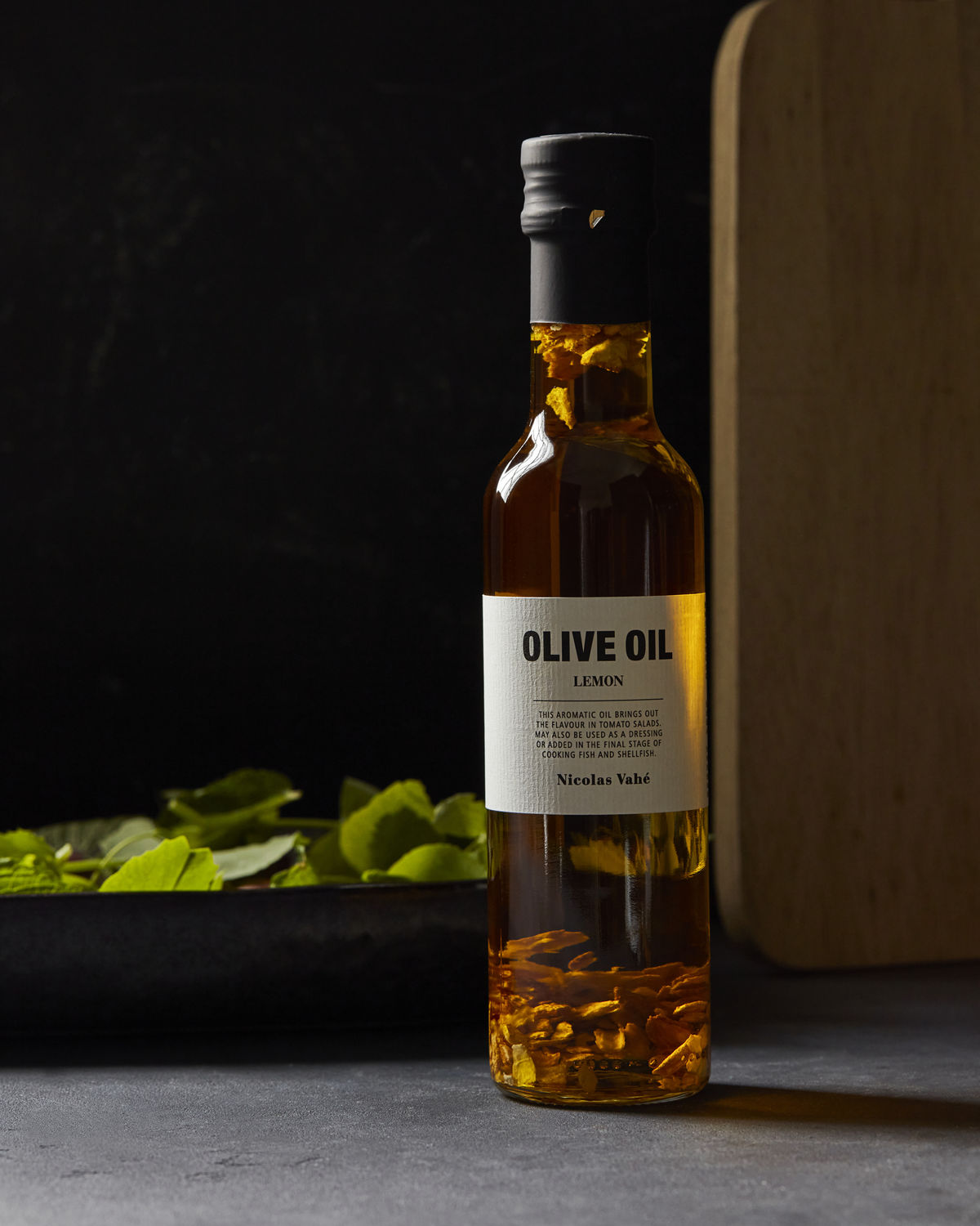 - Olive oil with lemon