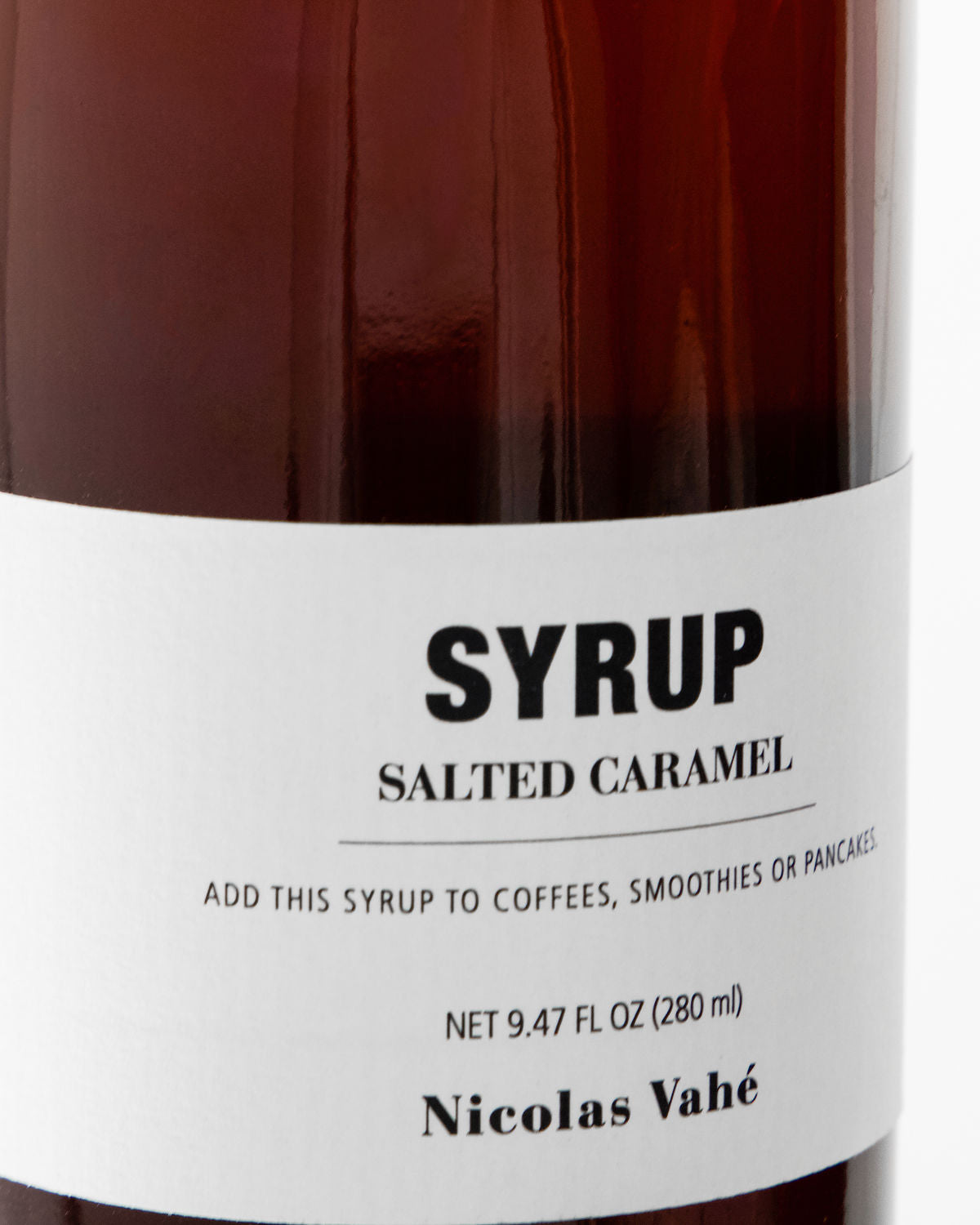 NV salt caramel syrup 280 ml.