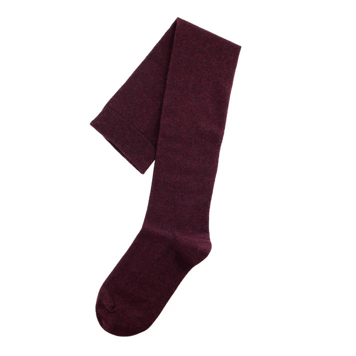 KNÆSTRØMPER - ONESIZE - BORDEAUX