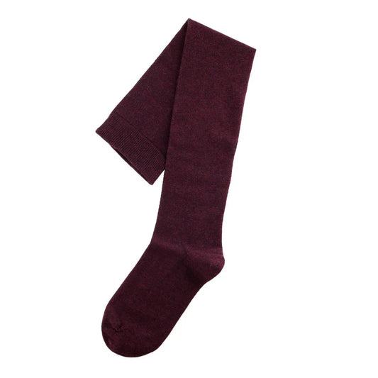 KNÆSTRØMPER - ONESIZE - BORDEAUX