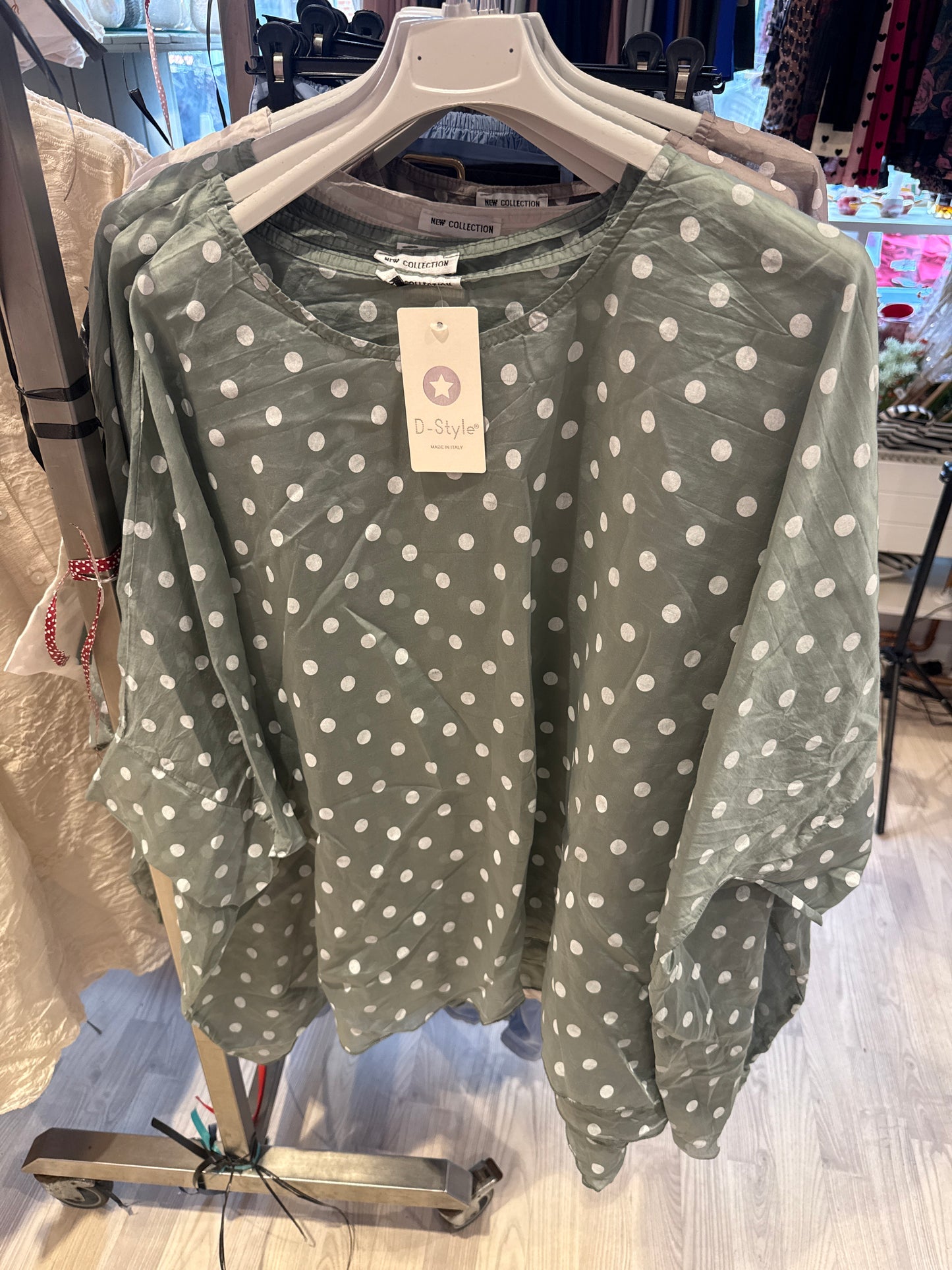 l315 prikket bluse bm 200