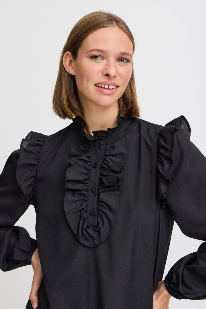 BYHANIKO FRILL BLOUSE