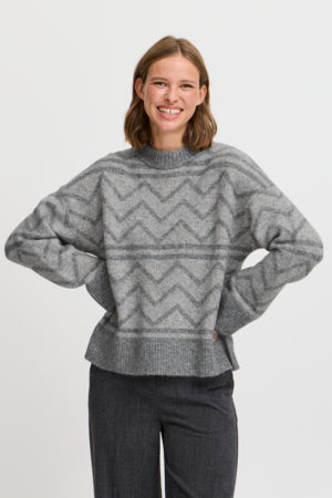 BYOMEA GEOMETRIC JUMPER