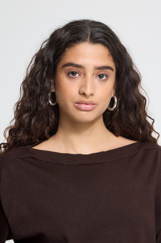 IHLULS BOAT NECK LS