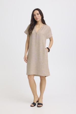 BYFALAKKA V NECK DRESS