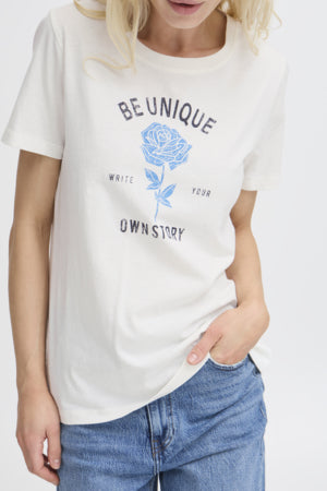 BYSOBBE FLOWER TSHIRT