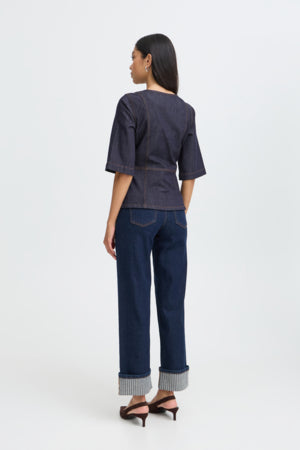 BYKANEA PEPLUM BLOUSE