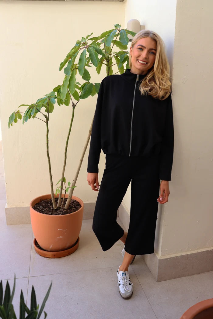 HENNY CULOTTE PANTS - BLACK 21691
