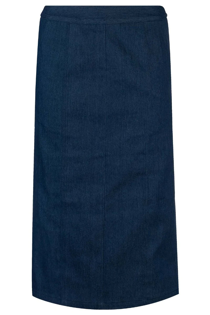 - asta slimfit skirt blue-