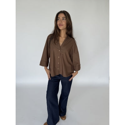 14985 Augusta shirt brun