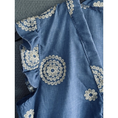 8878 qnuz pil bluse SMALL/MEDIUM