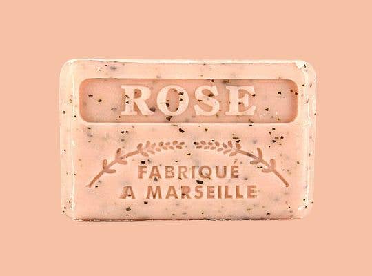 125g Knust Rose Engros Fransk Sæbe
