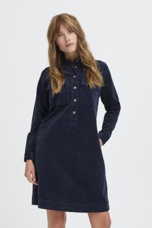 PZSALLY LS Placket Dress
