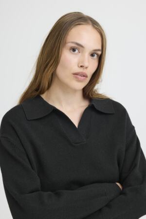 PZSTEFFI Open Polo Pullover