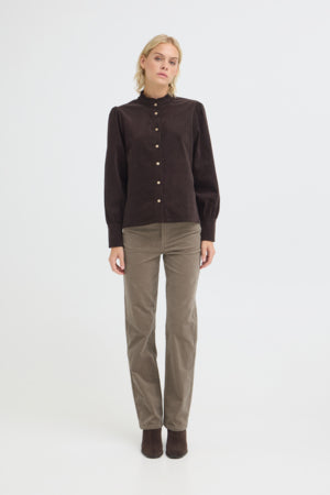 PZSALLY HW PANT STRAIGHT LEG