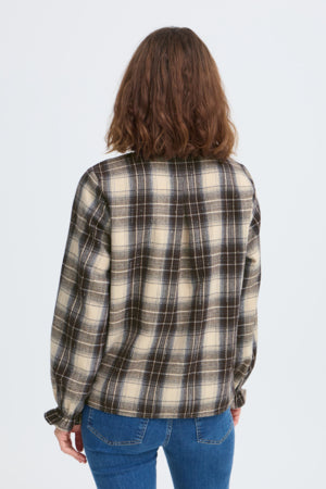 PZKAMMA LS FRILL SHIRT