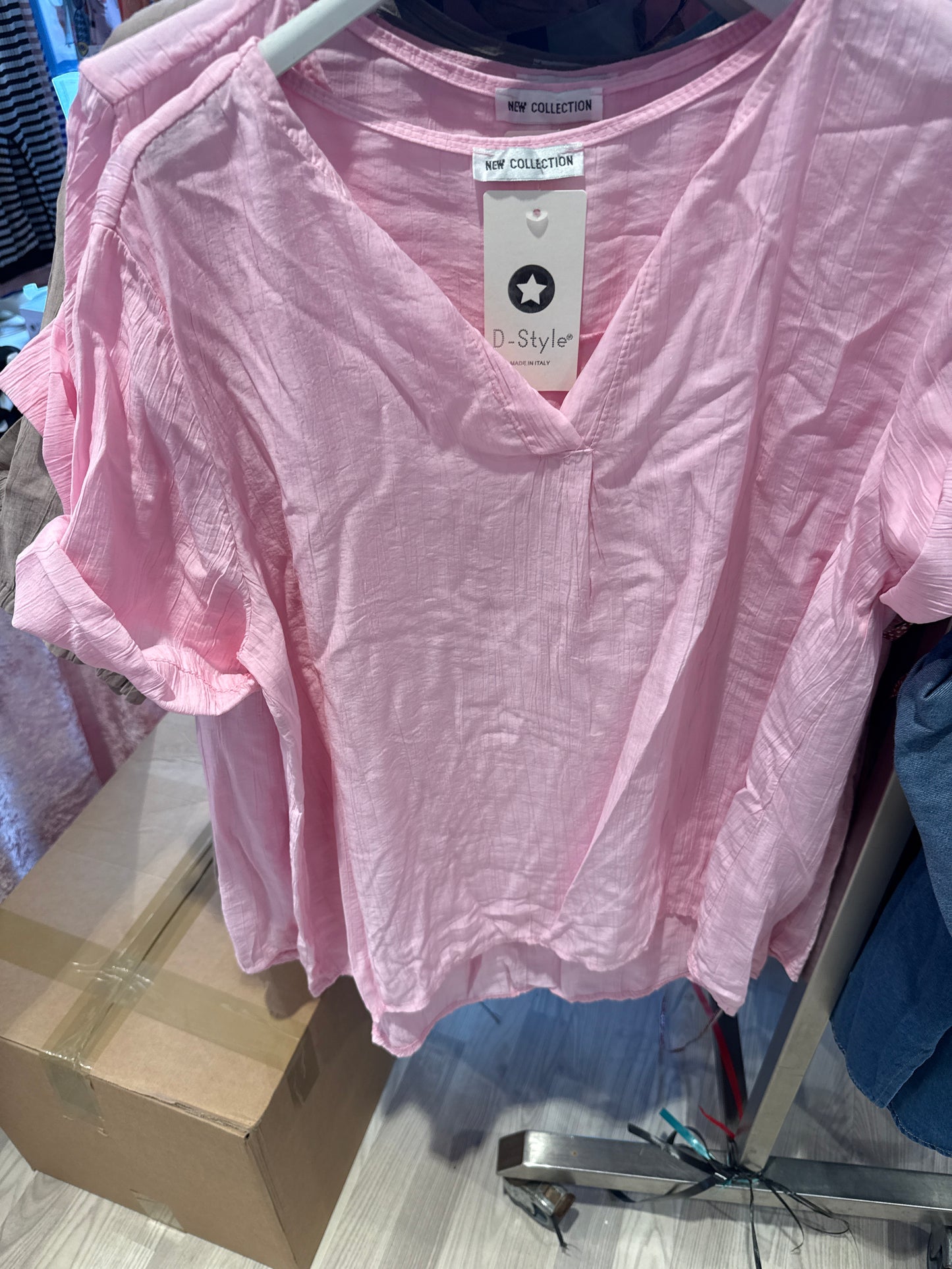l320 T-shirt ensfarvet