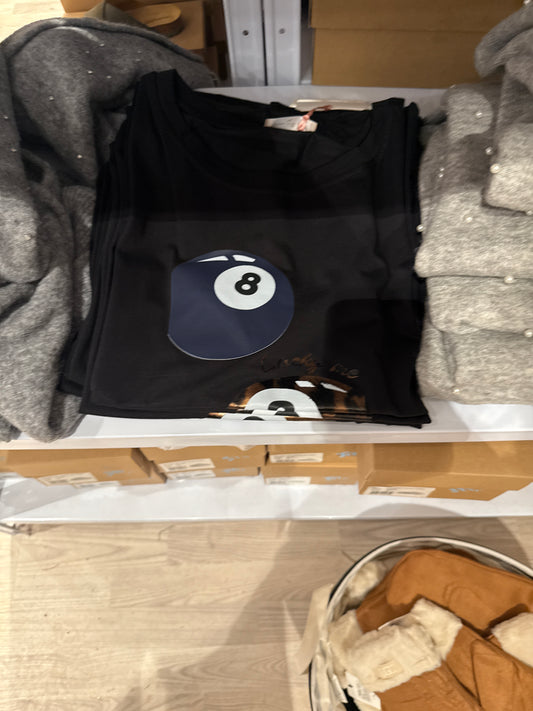 9040 8 Ball t-shirts