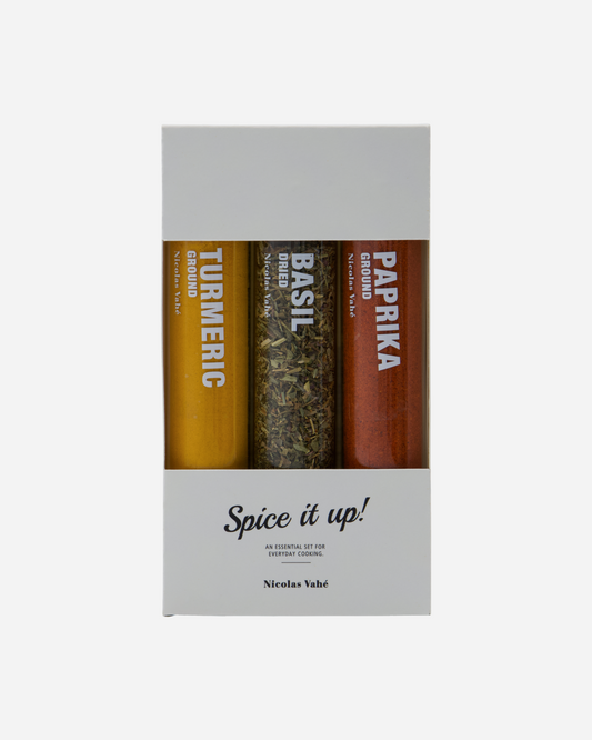 spice is up-Basil, paprika turmeric