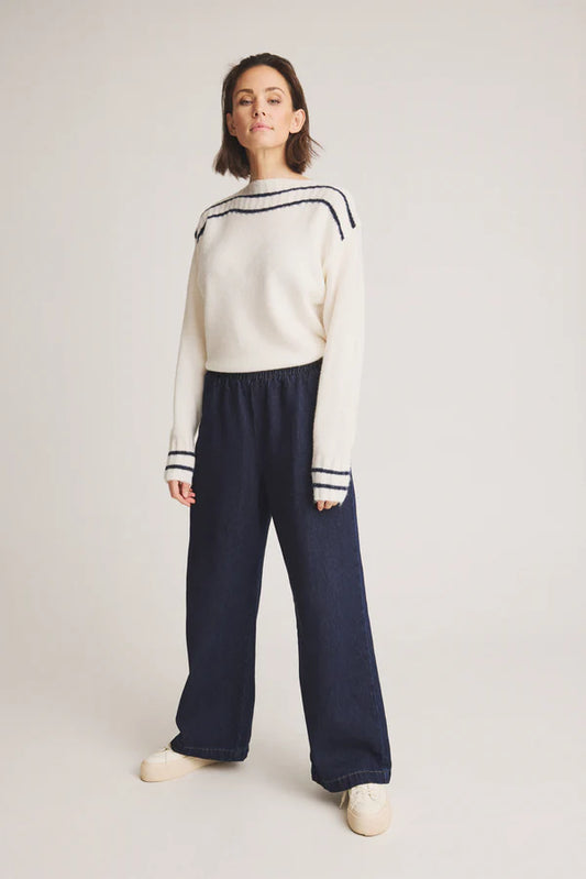 Aud Knit - Chambray Blue