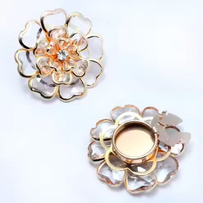 Wolff jewlery: Button Cover - Big Flower