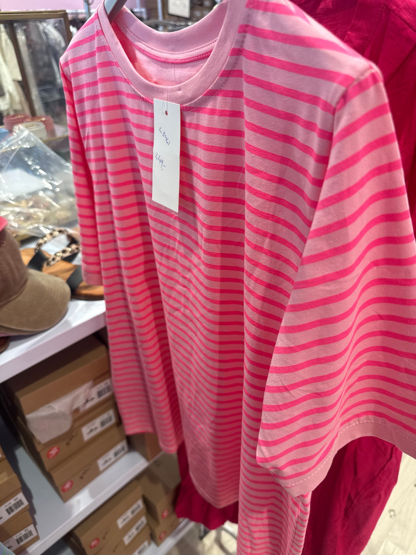 l3461 tshirt rosa/pink
