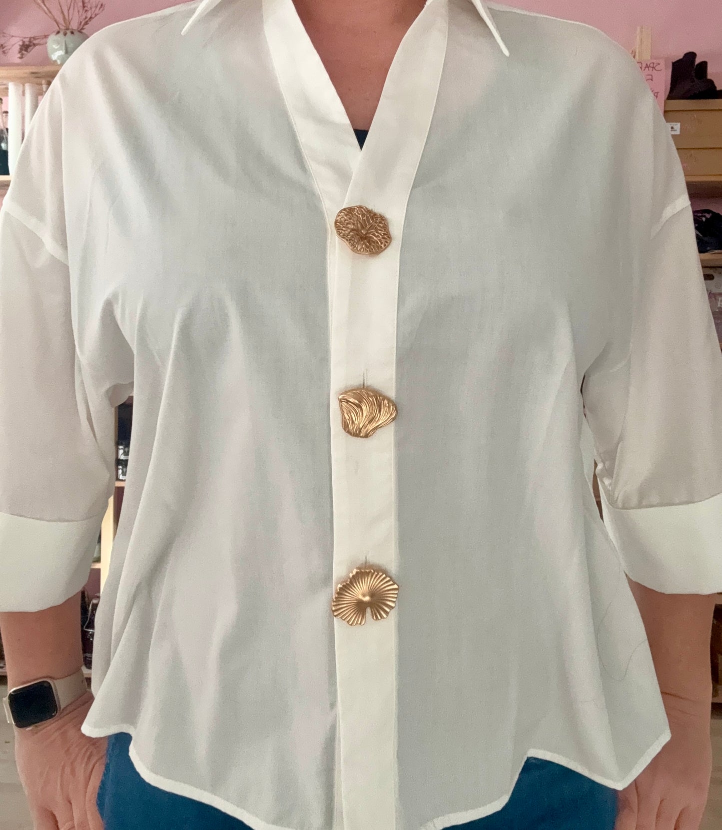 Augusta Big Gold Buttons 15171