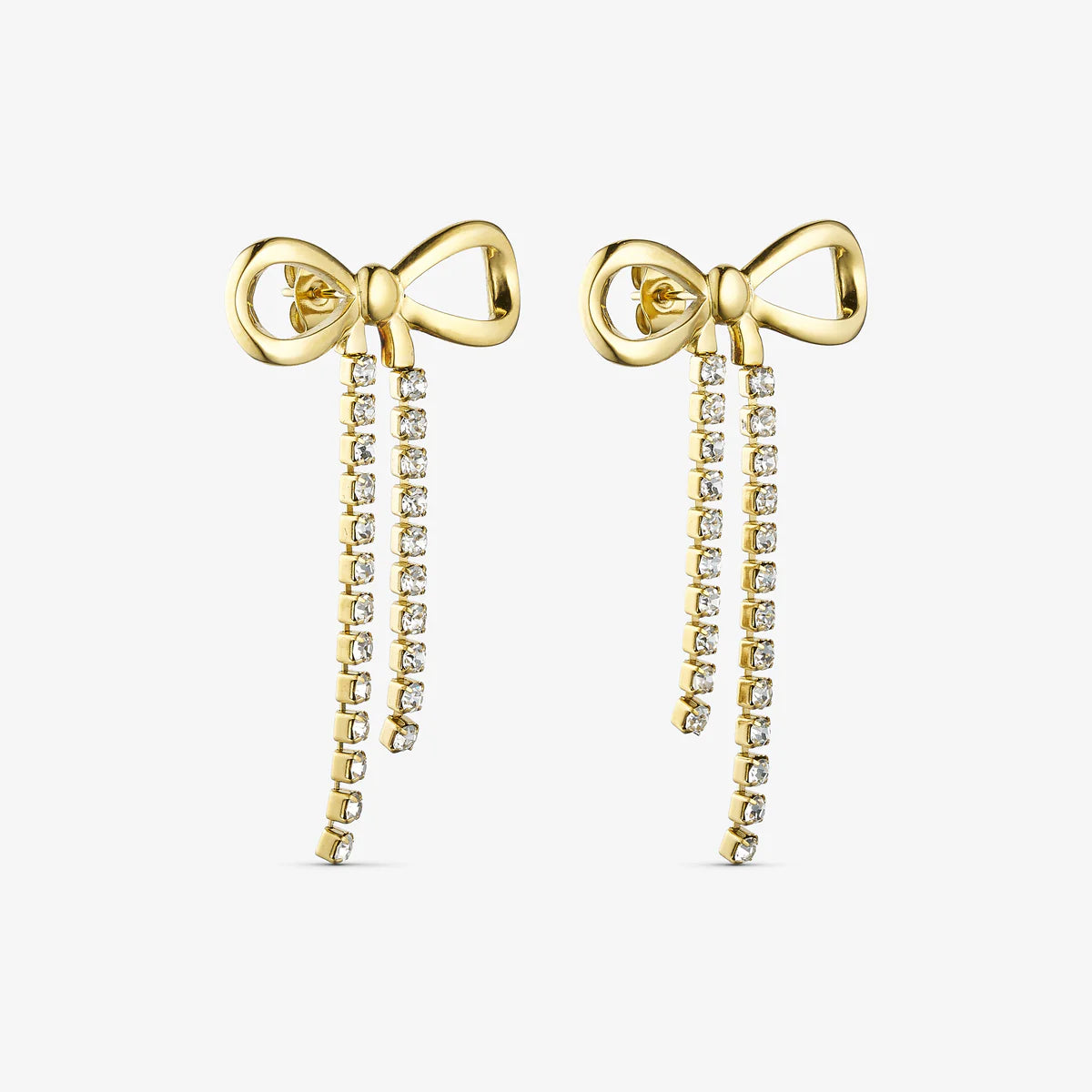 wolff jewlery: Wonder Bow Earring - 18 karat guldbelagt